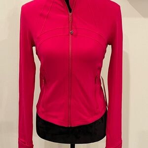 lululemon athletica Vibrant Pink define cropped Jacket